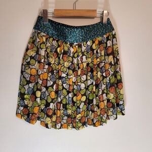 Custo Barcelona 100% Silk Polka Dot Mini Skirt - Size 36
